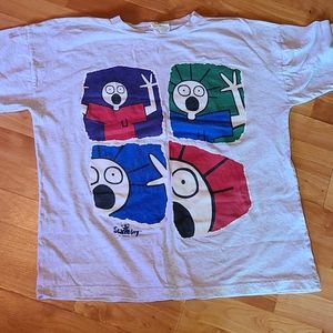 VINTAGE Scared Guy T